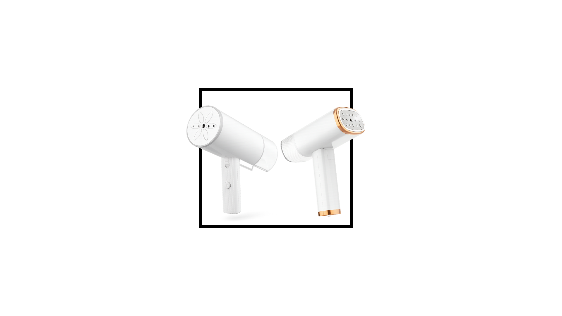 Handheld Portable Clothes Steamer – Foldable Travel Garment Steamer 1200W for Wrinkle Removal.